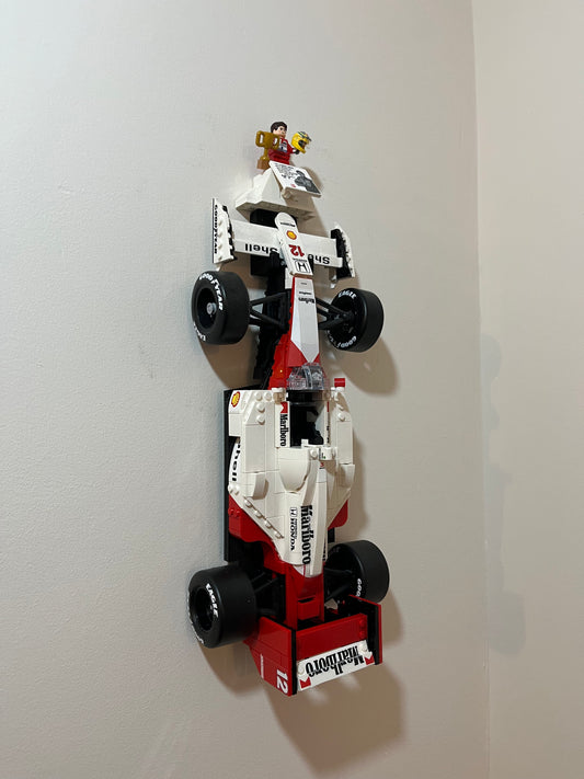 Wall Mount for Lego® McLaren MP4/4 & Ayrton Senna