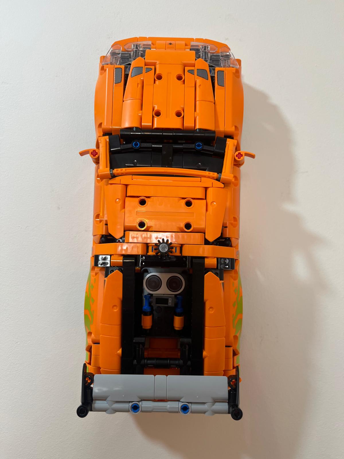 Wall Mount for Lego® Fast and Furious Toyota Supra MK4 - Set No. 42204