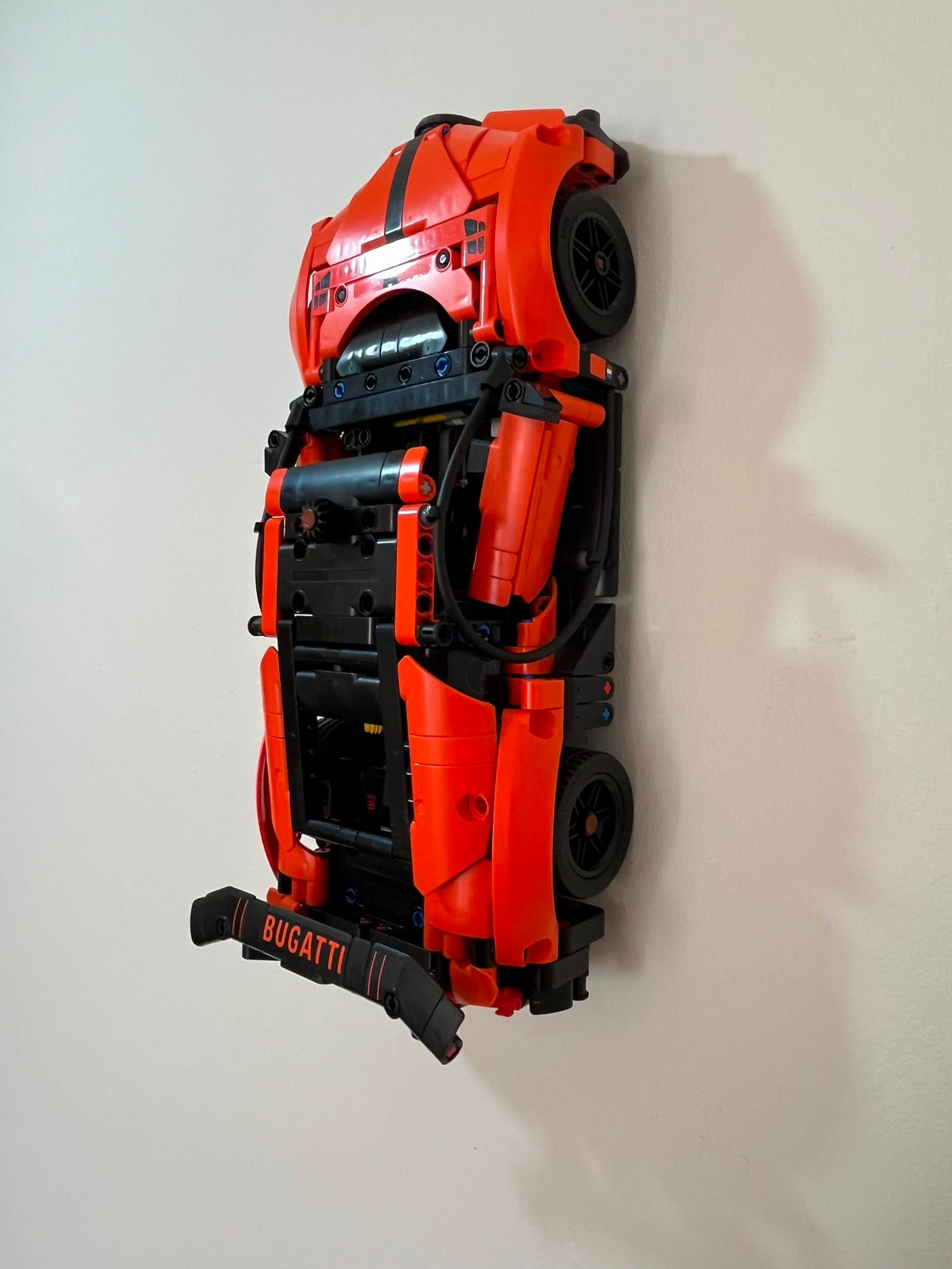 Wall Mount for Lego® Bugatti Chiron Pur Sport Hypercar - Set no. 42222