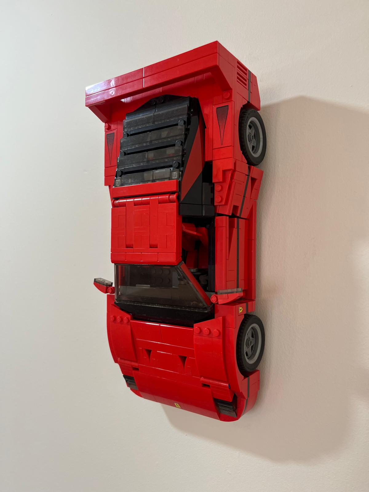 Wall Mount for Lego® Ferrari F40