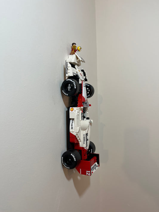 Wall Mount for Lego® McLaren MP4/4 & Ayrton Senna