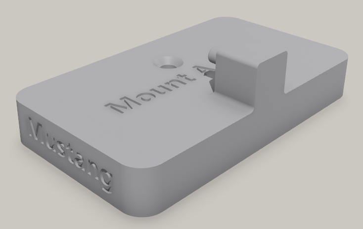 Wall Mount for Lego® Ford Mustang