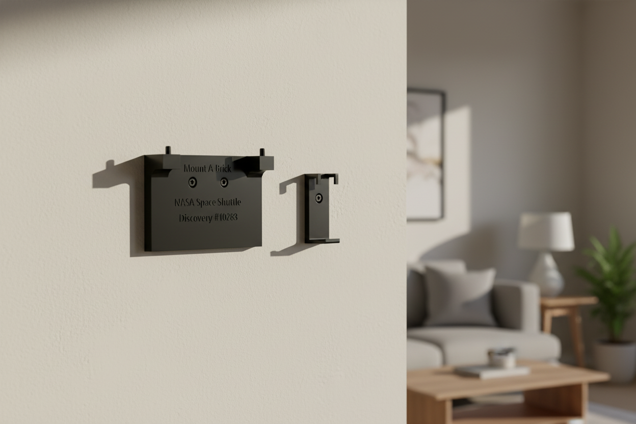 Wall Mount for Lego® NASA Space Shuttle Discovery