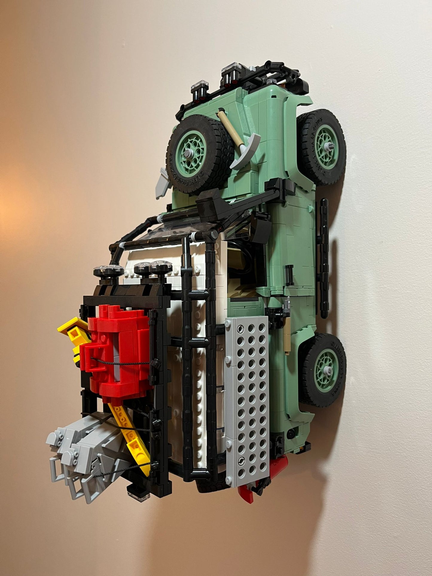 Wall Mount for Lego® Land Rover Classic Defender 90