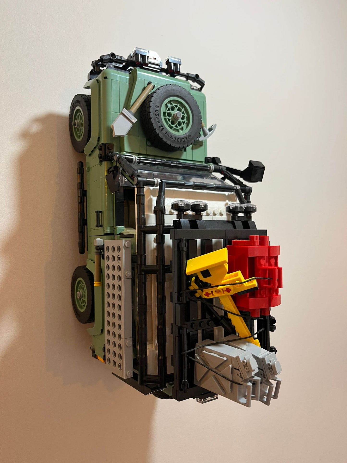Wall Mount for Lego® Land Rover Classic Defender 90