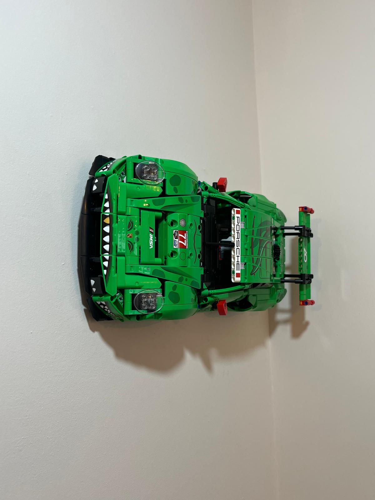 Wall Mount for Lego® Porsche 911 GT3 R REXY AO Racing Car