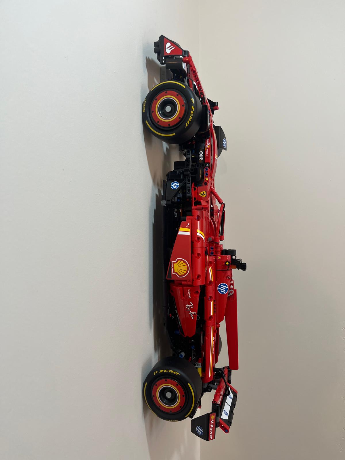Wall Mount for Lego® Ferrari SF-24 F1 Car