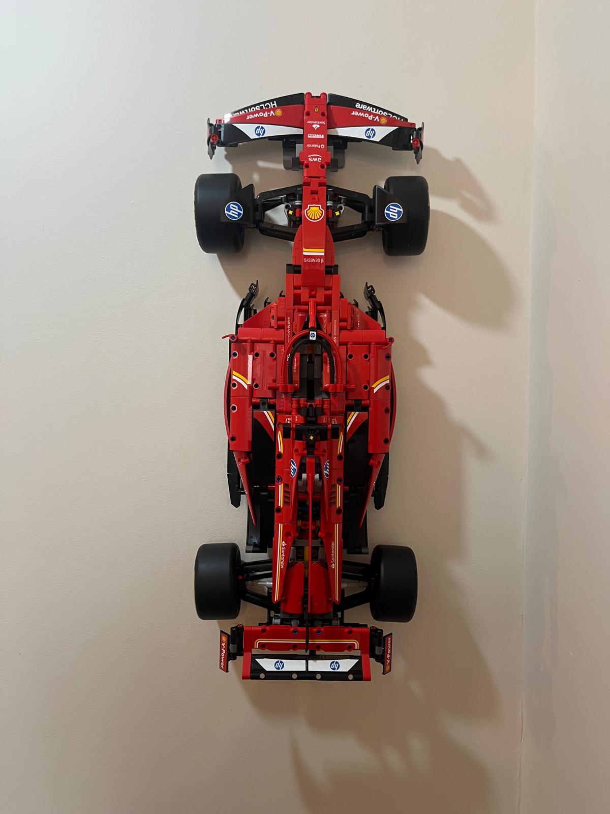 Wall Mount for Lego® Ferrari SF-24 F1 Car