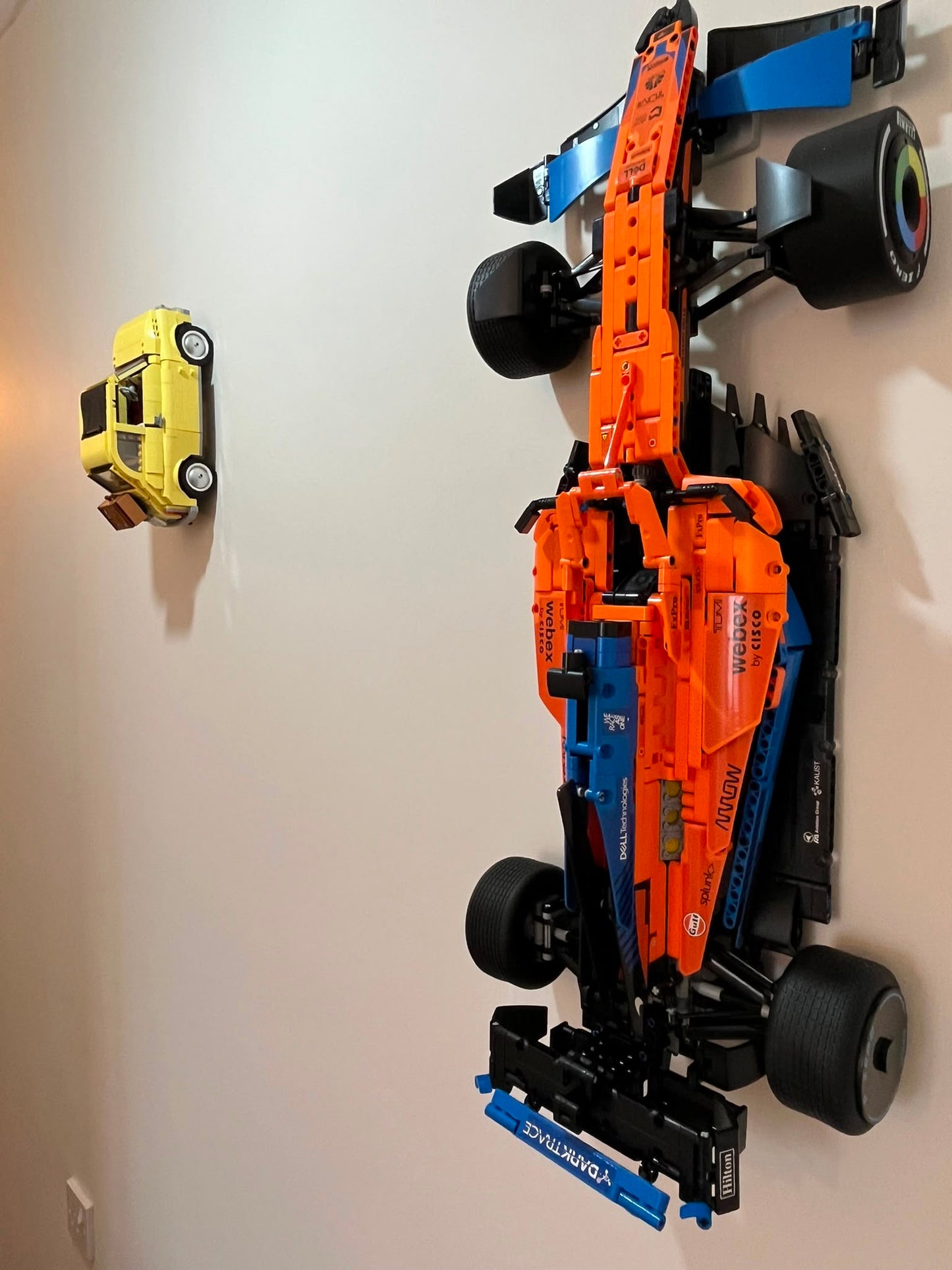 Wall Mount for Lego® McLaren F1 2022 McL35m - Set no. 42141
