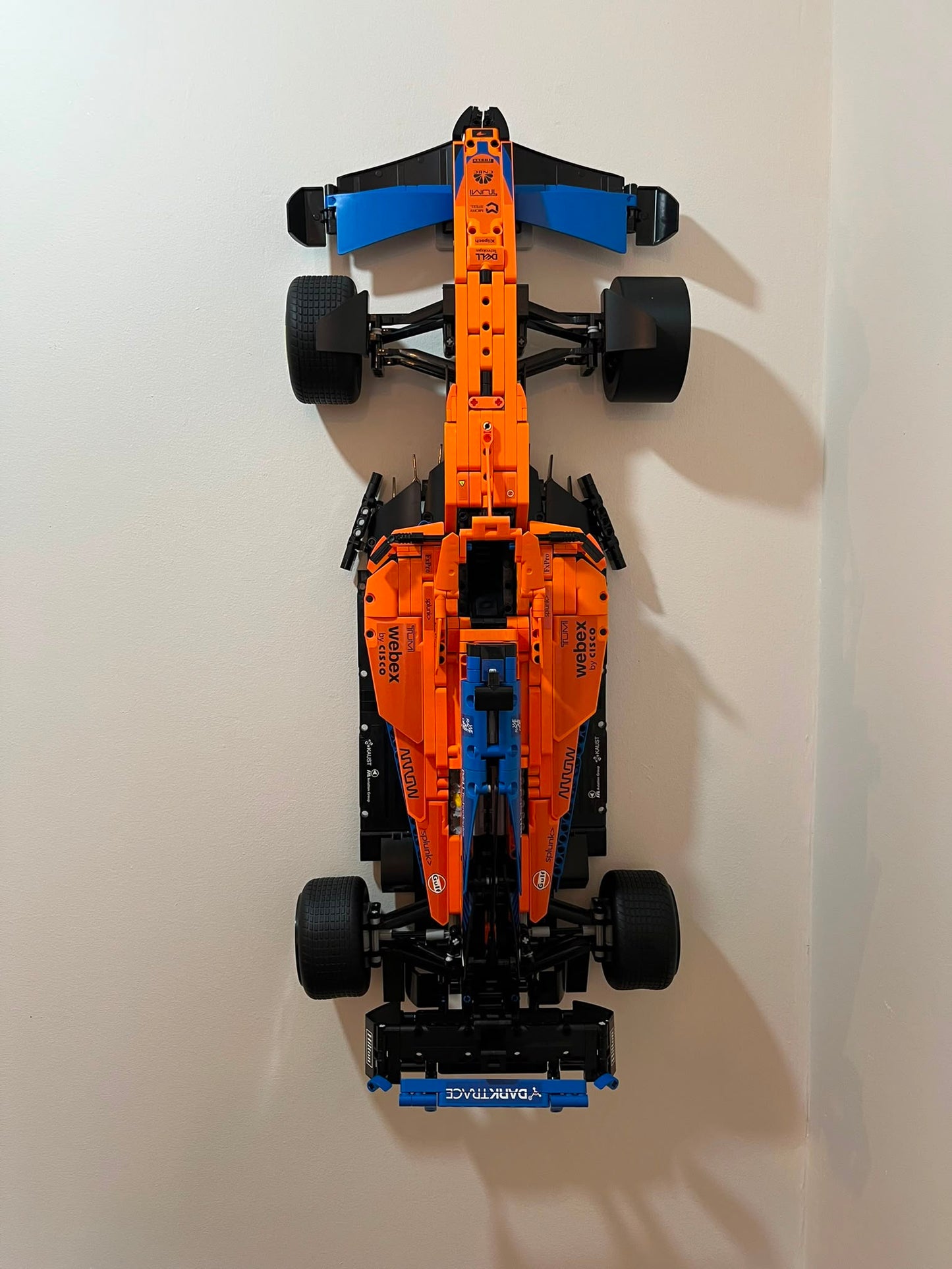 Wall Mount for Lego® McLaren F1 2022 McL35m - Set no. 42141