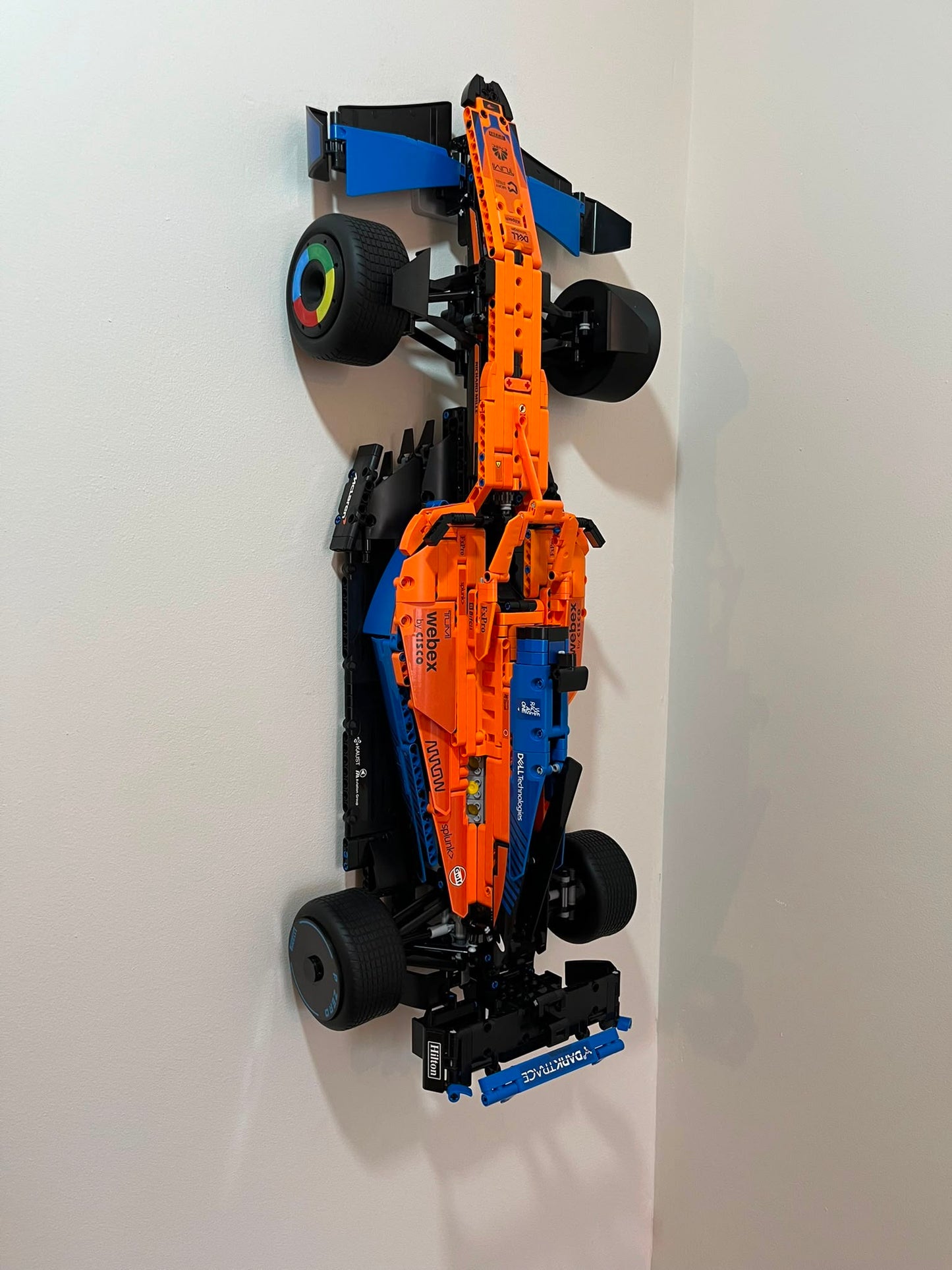 Wall Mount for Lego® McLaren F1 2022 McL35m - Set no. 42141