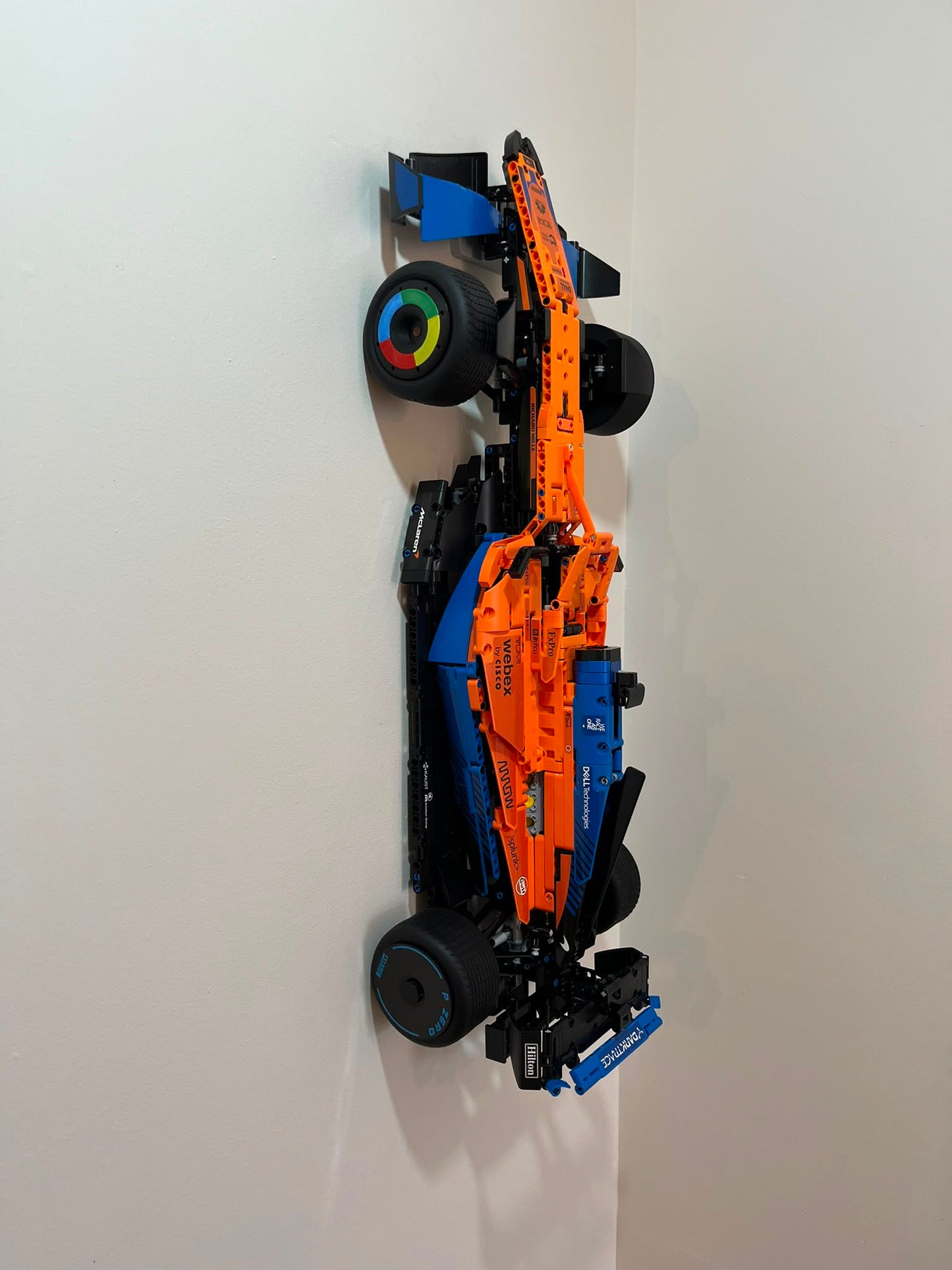 Wall Mount for Lego® McLaren F1 2022 McL35m - Set no. 42141