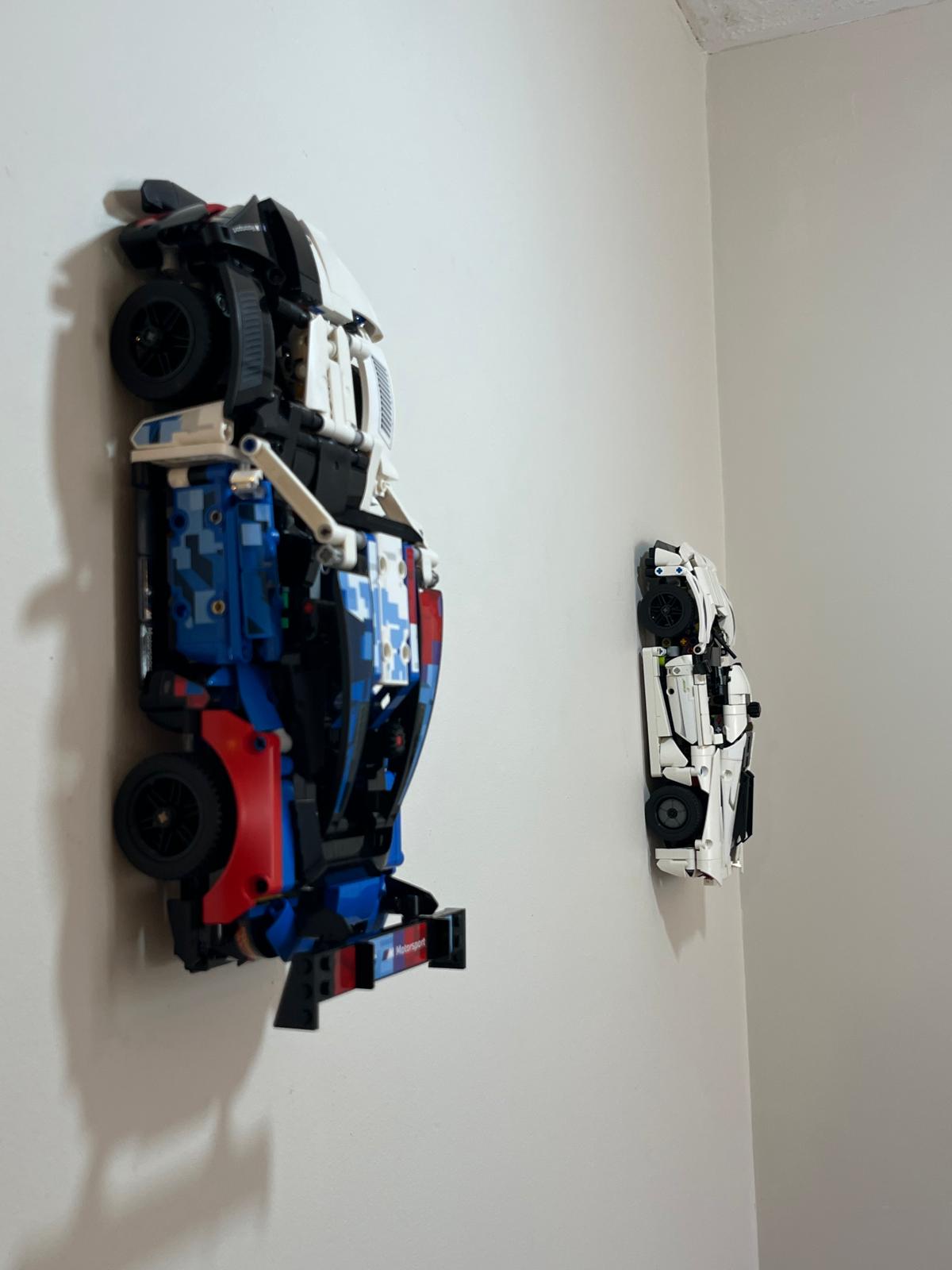 Wall Mount for Lego® BMW M4 GT3 EVO Race Car - Set no. 42226
