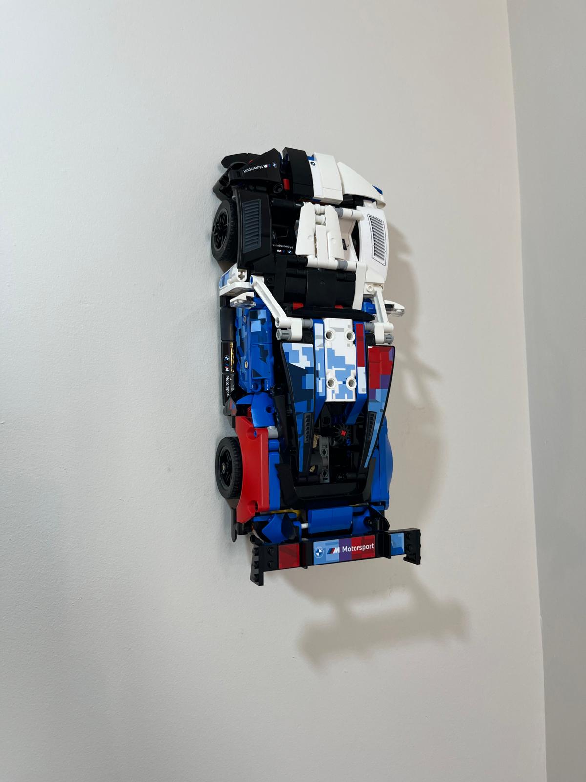 Wall Mount for Lego® BMW M4 GT3 EVO Race Car - Set no. 42226