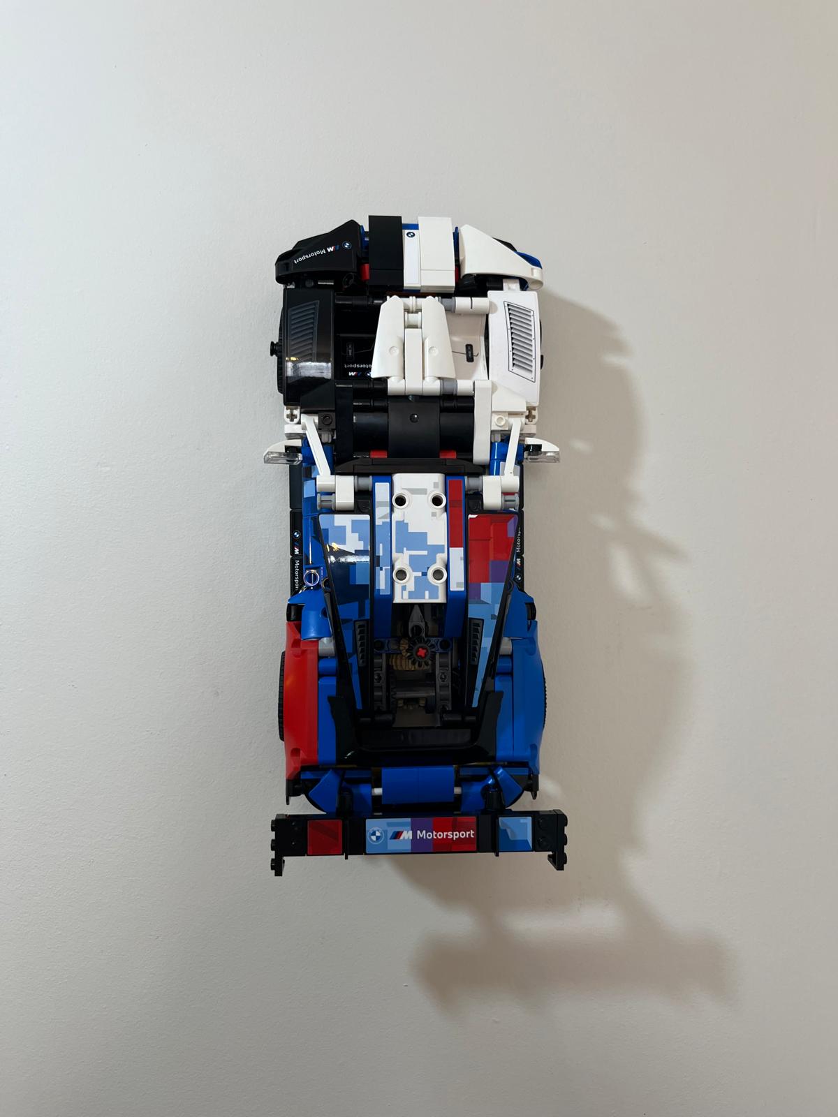Wall Mount for Lego® BMW M4 GT3 EVO Race Car - Set no. 42226