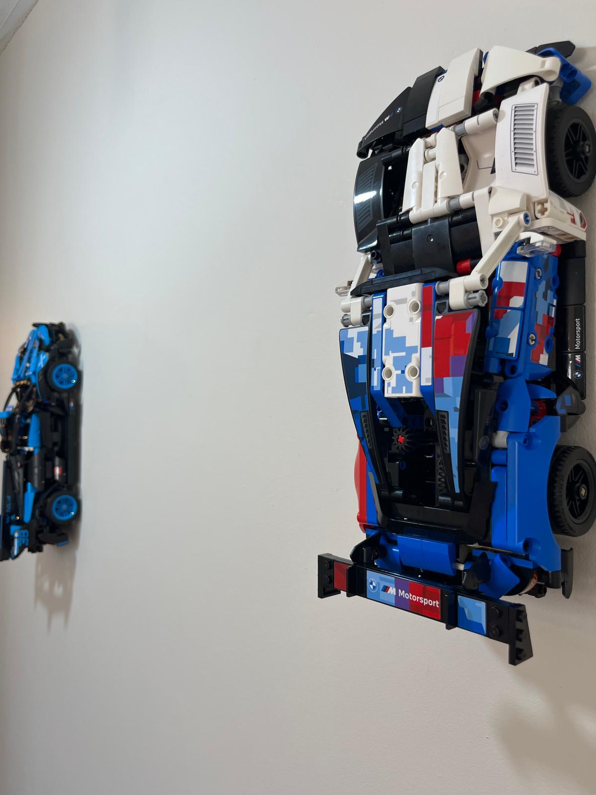 Wall Mount for Lego® BMW M4 GT3 EVO Race Car - Set no. 42226