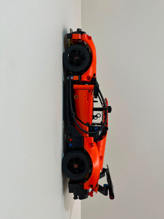 Wall Mount for Lego® Bugatti Chiron Pur Sport Hypercar - Set no. 42222