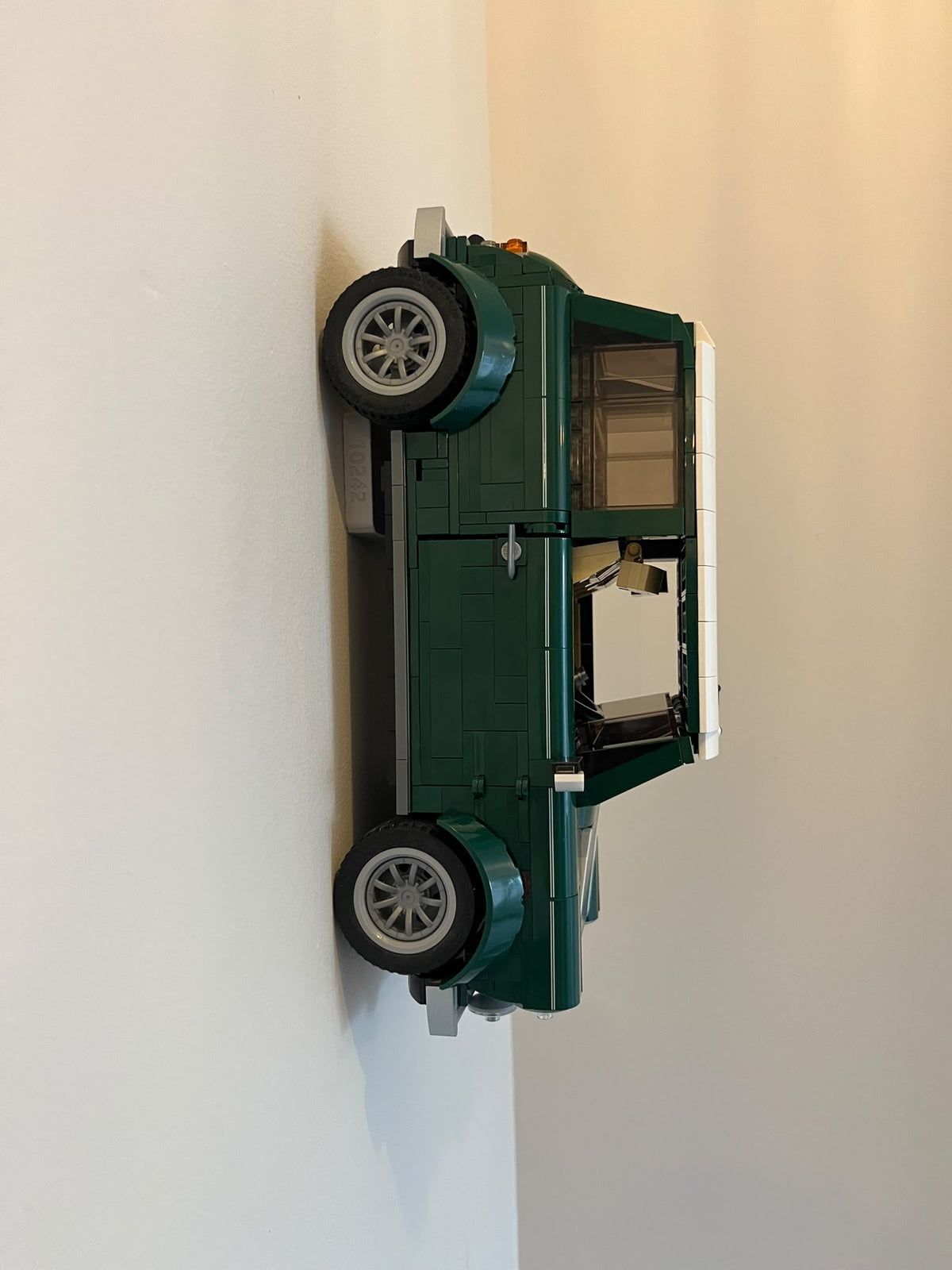 Wall Mount for Lego® MINI Cooper - Set No. 10242