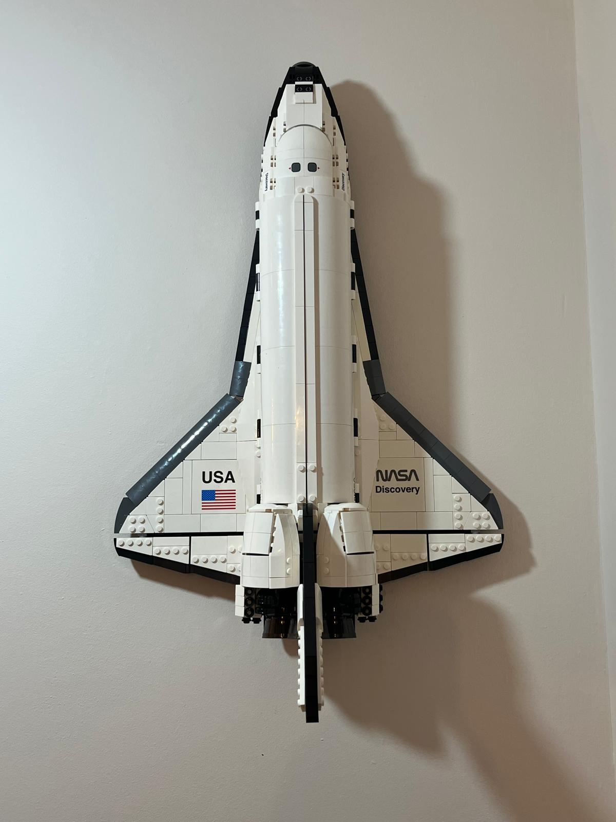 Wall Mount for Lego® NASA Space Shuttle Discovery