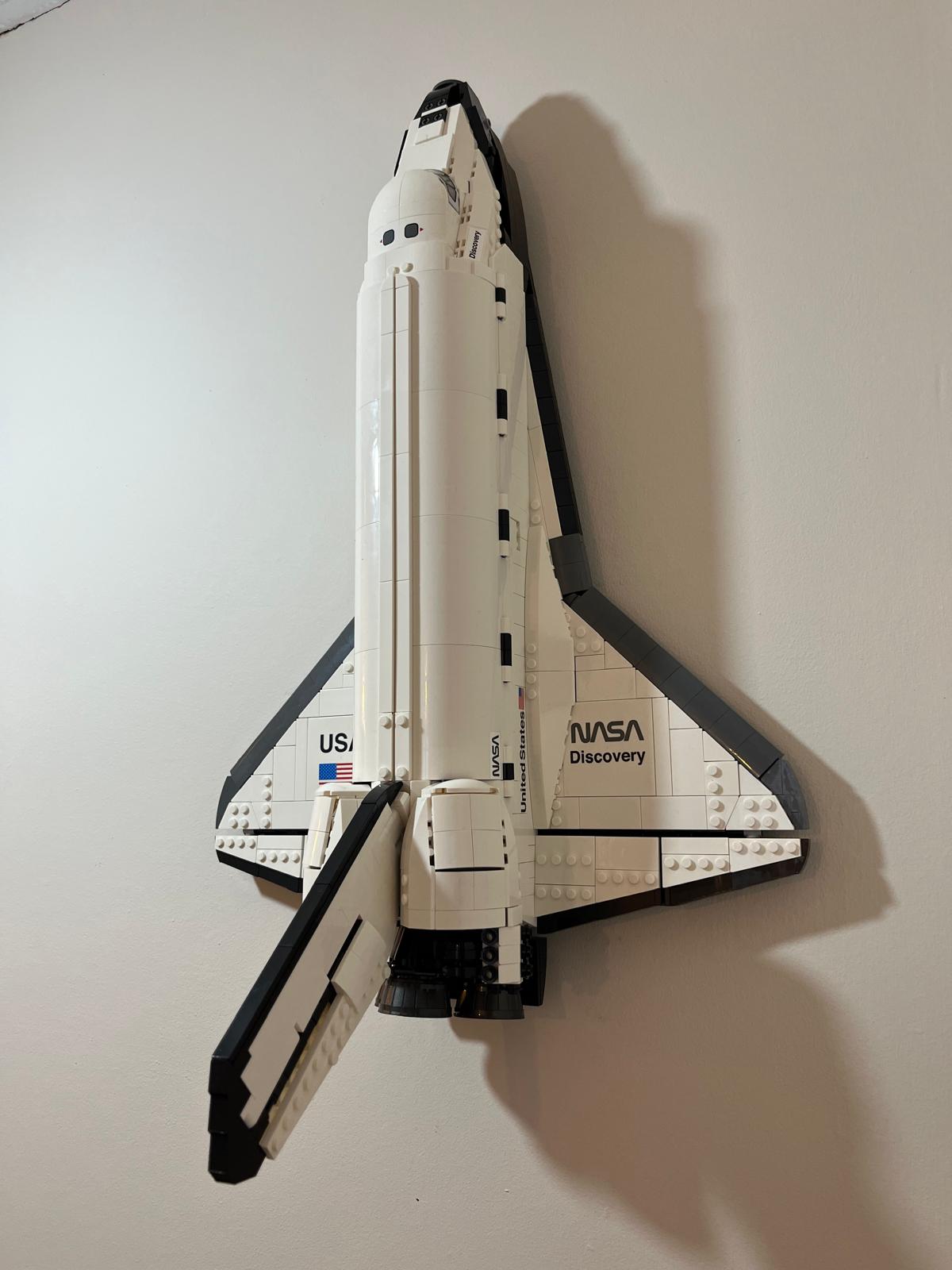 Wall Mount for Lego® NASA Space Shuttle Discovery