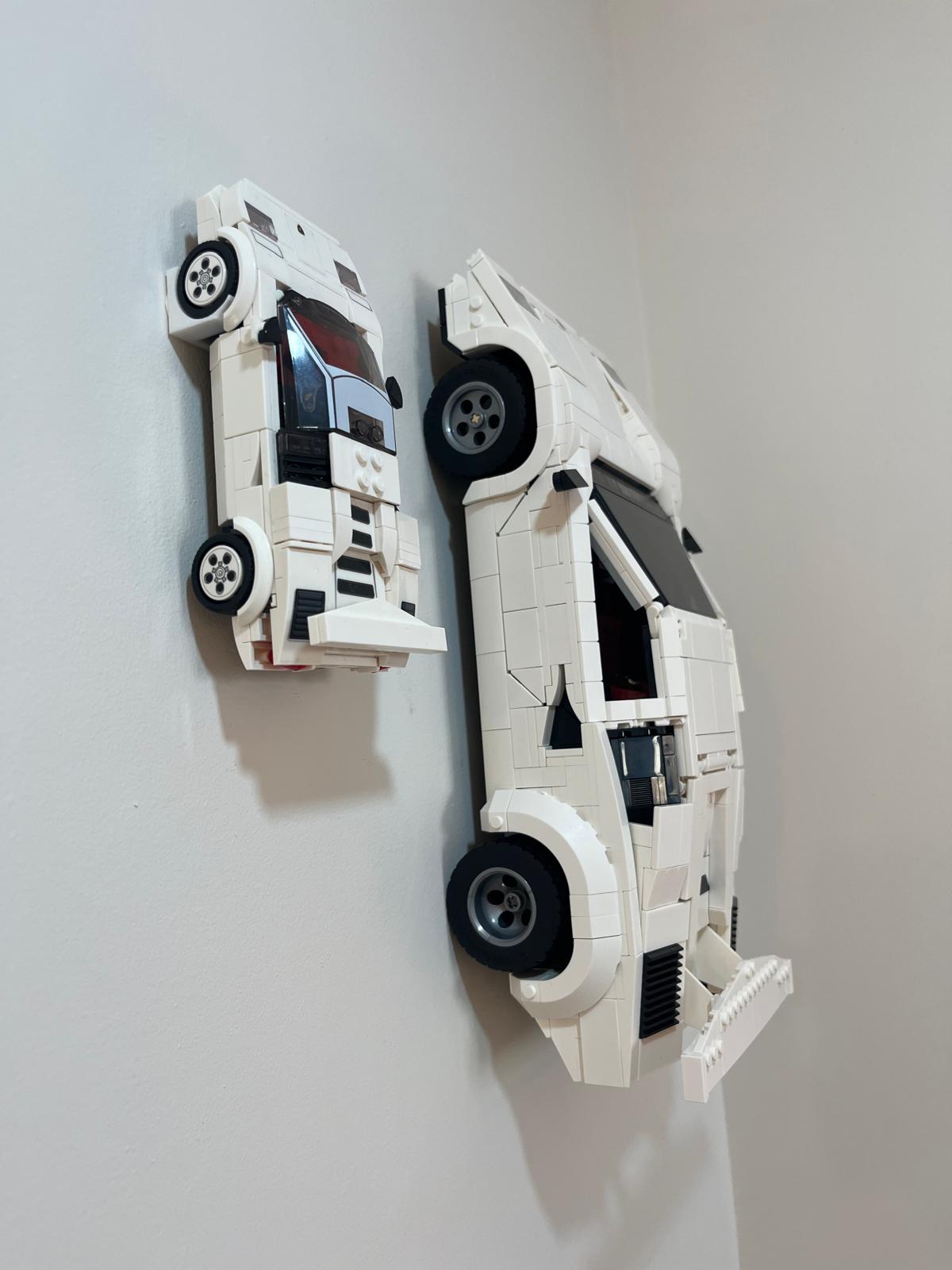 Wall Mount for Lego® Lamborghini Countach