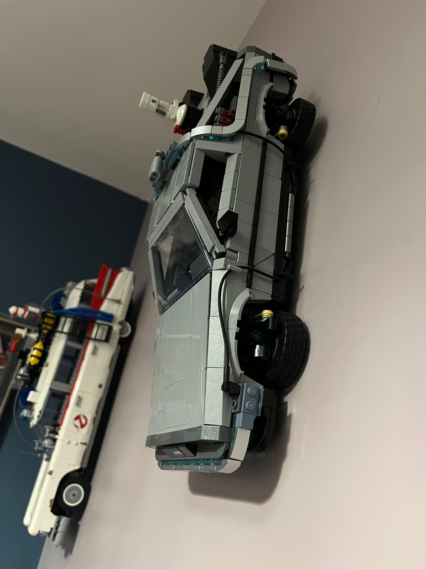 Wall Mount for Lego® Back to the Future Time Machine